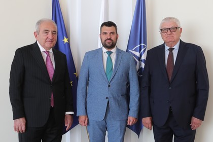 Minister Georg Georgiev Meets PABSEC Secretary General Asaf Hajiyev